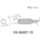 【CAINZ-DASH】太洋電機産業 交換コテ先(RX-8シリーズ) こて先幅7mm RX-85HRT-7D【別送品】