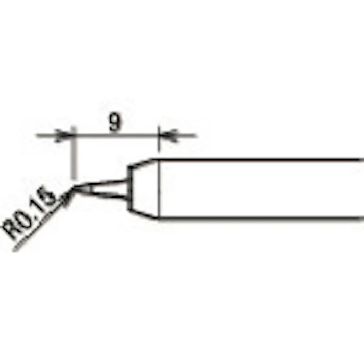 【CAINZ-DASH】太洋電機産業 温調はんだこてRX-802ASPH用交換こて先 RX-80HRT-PHSB【別送品】