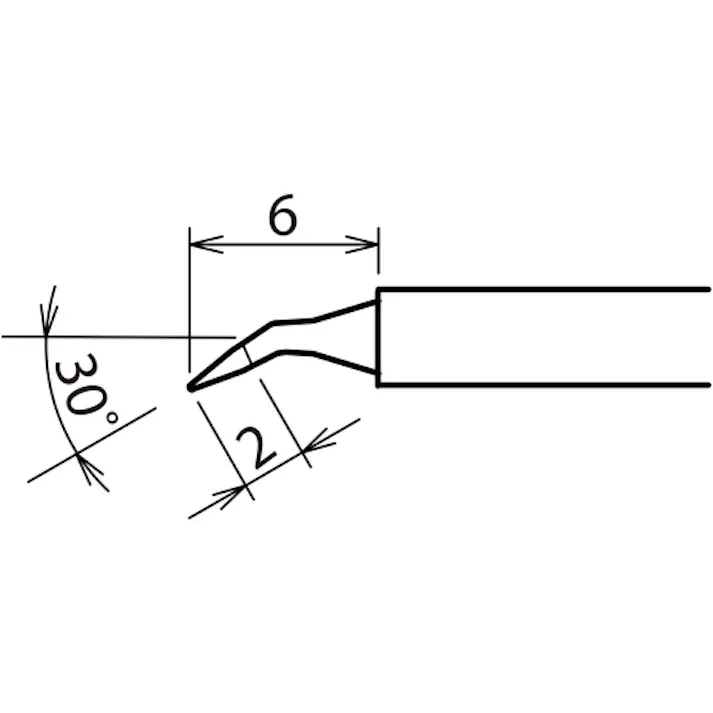 【CAINZ-DASH】太洋電機産業 替こて先 SBJ型 RX-812AS/802AS RX-81HRT-SBJ【別送品】