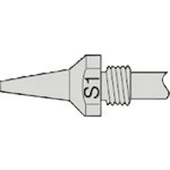 【CAINZ-DASH】太洋電機産業 はんだ除去器TP-100用交換部品 替ノズル φ1.0スリム TP-100N-S1【別送品】