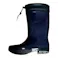 PVC耐油耐滑カバー付き長靴 ネイビー L