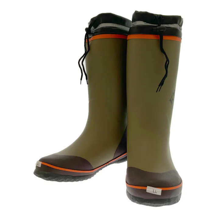 オールシーズン長靴ロール底 ブラウン ALSS501 LL 26.5cm~27.0cm