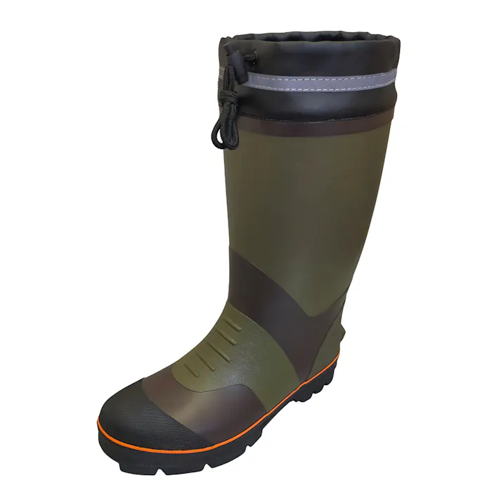 オールシーズン長靴 スパイク底 カーキ ALSS-515 S 25.5cm-24.0cm