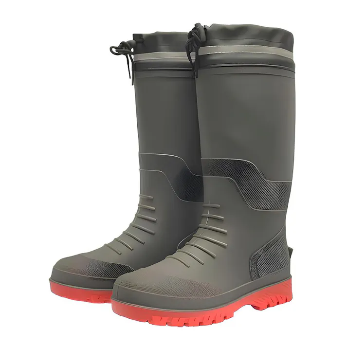 高耐久で軽いカバー付き長靴 L