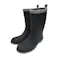 PVCレインブーツ ブラック 19.0cm