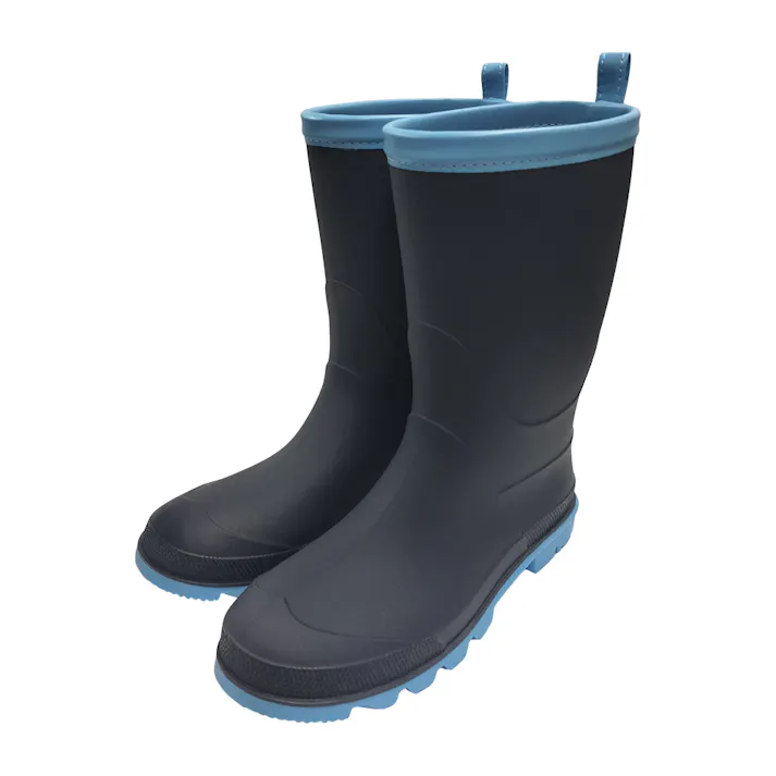 PVCレインブーツ ネイビー 22.0cm