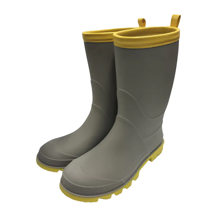 PVCレインブーツ ベージュ 24.0cm