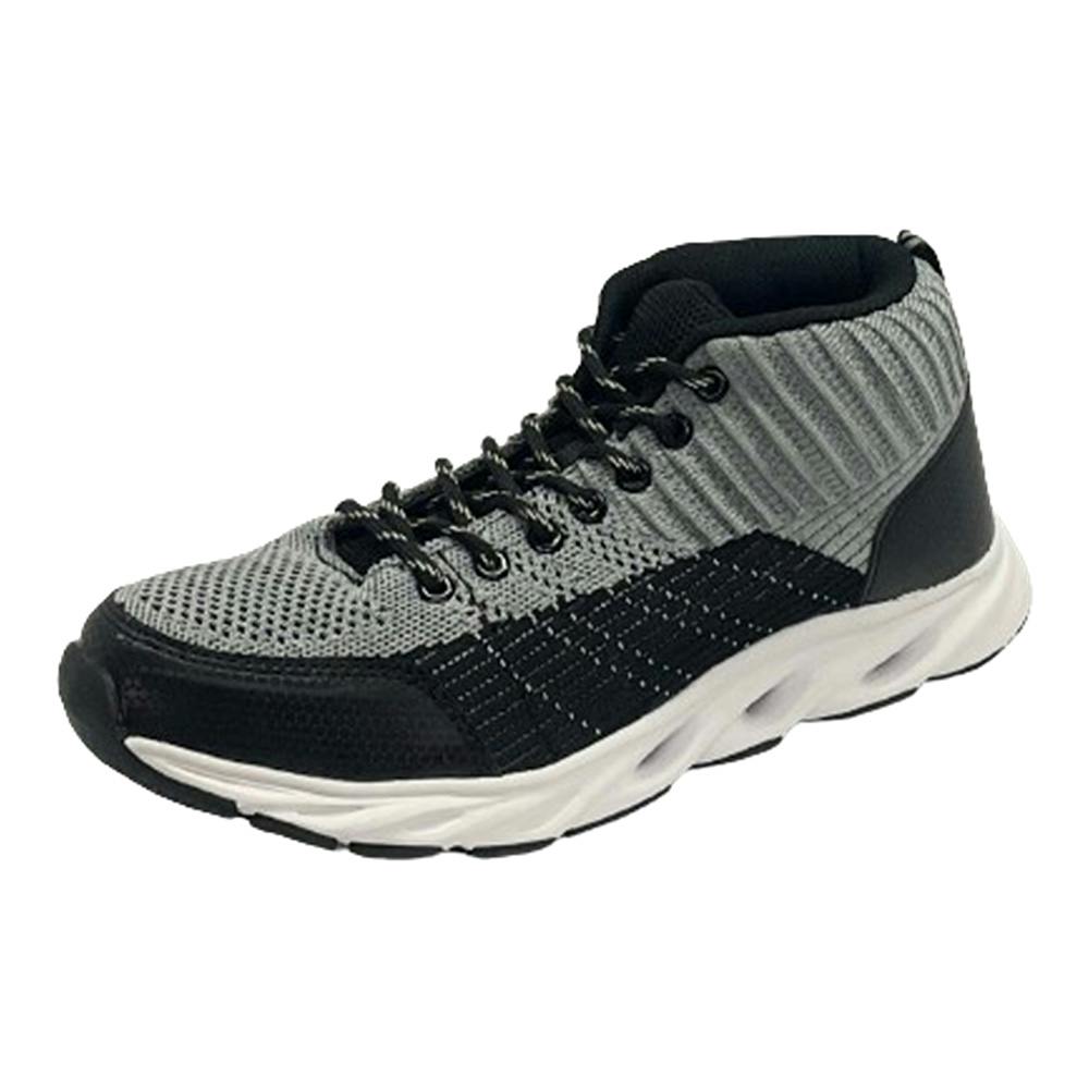 軽量ニットセフティシューズ 2312MID グレー 26.0cm | 作業着・作業服