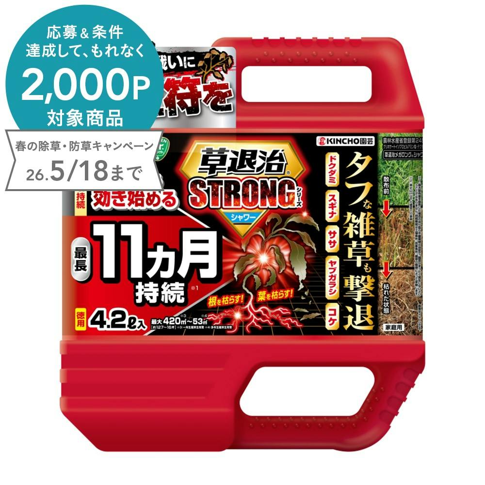 草退治ストロングシャワー 4.2L