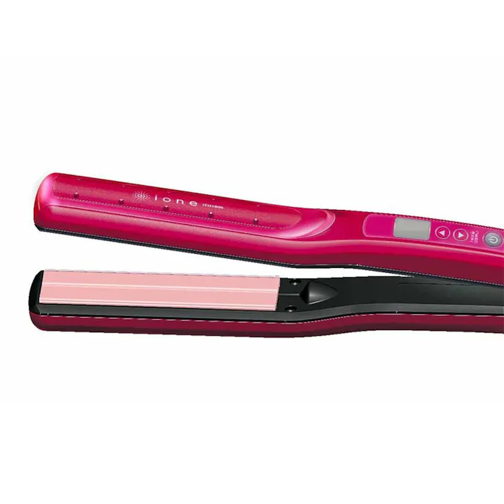 テスコム ione マイナスイオン ヘアーアイロン スパークルピンク ITH1806P(販売終了)