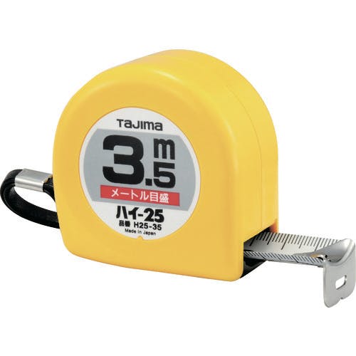 TJMデザイン ハイ-25 3.5m メートル目盛 ブリスター H25-35BL フリータイプコンベックス TJMデザイン ハイ-25 3.5m メートル目盛 ブリスター H25-35BL フリータイプコンベックス