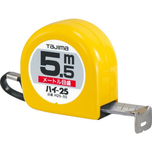 TJMデザイン ハイ-25 5.5m メートル目盛 ブリスター H25-55BL フリータイプコンベックス TJMデザイン ハイ-25 5.5m メートル目盛 ブリスター H25-55BL フリータイプコンベックス
