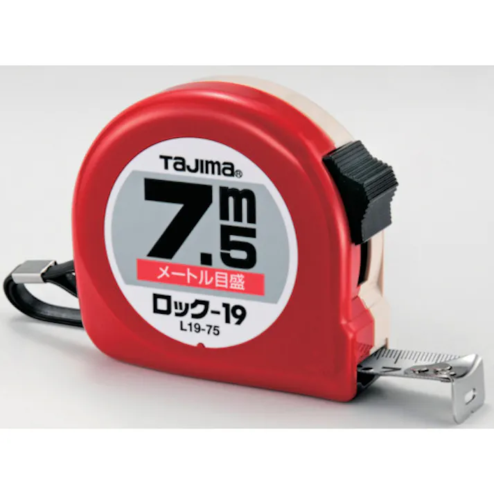 【CAINZ-DASH】TJMデザイン ロックー19 7.5m メートル目盛 ブリスター L19-75BL【別送品】