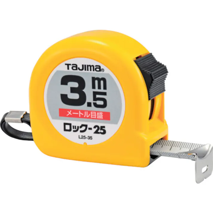 【CAINZ-DASH】TJMデザイン ロック-25 3.5m メートル目盛 ブリスター L25-35BL【別送品】