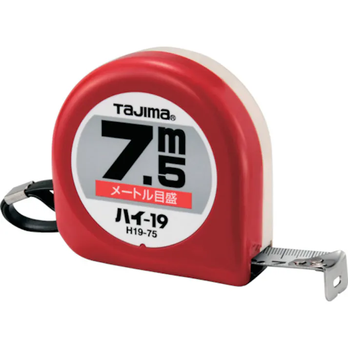 【CAINZ-DASH】TJMデザイン ハイ-19 7.5m メートル目盛 ブリスター H19-75BL【別送品】
