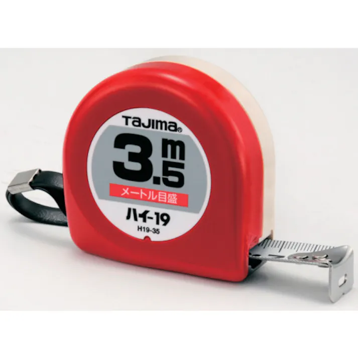 【CAINZ-DASH】TJMデザイン ハイ-19 3.5m メートル目盛 ブリスター H19-35BL【別送品】