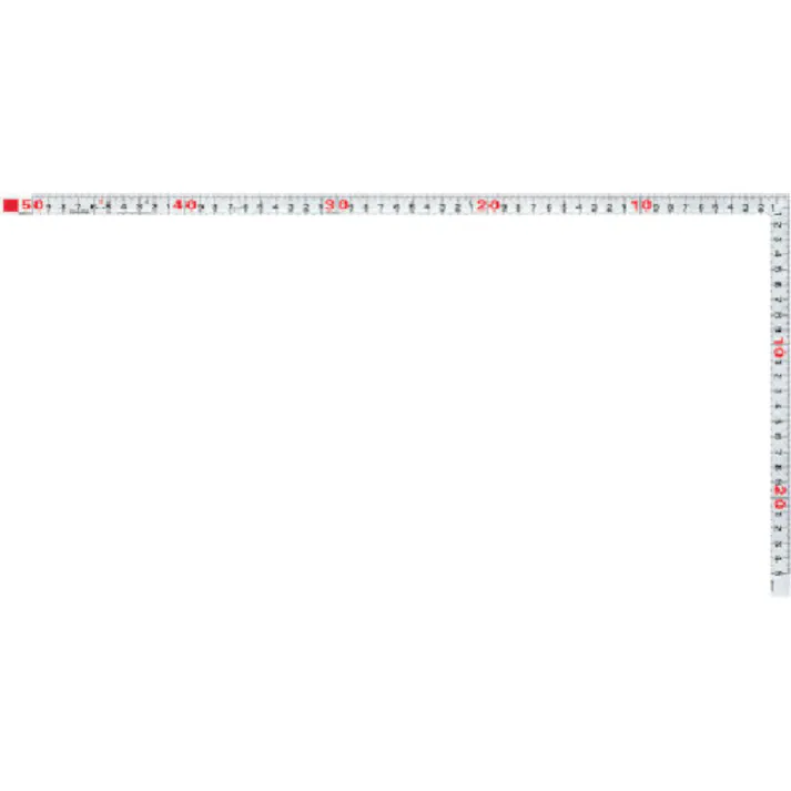 【CAINZ-DASH】TJMデザイン 等厚曲尺 同目裏2段50cm KA-M5U【別送品】