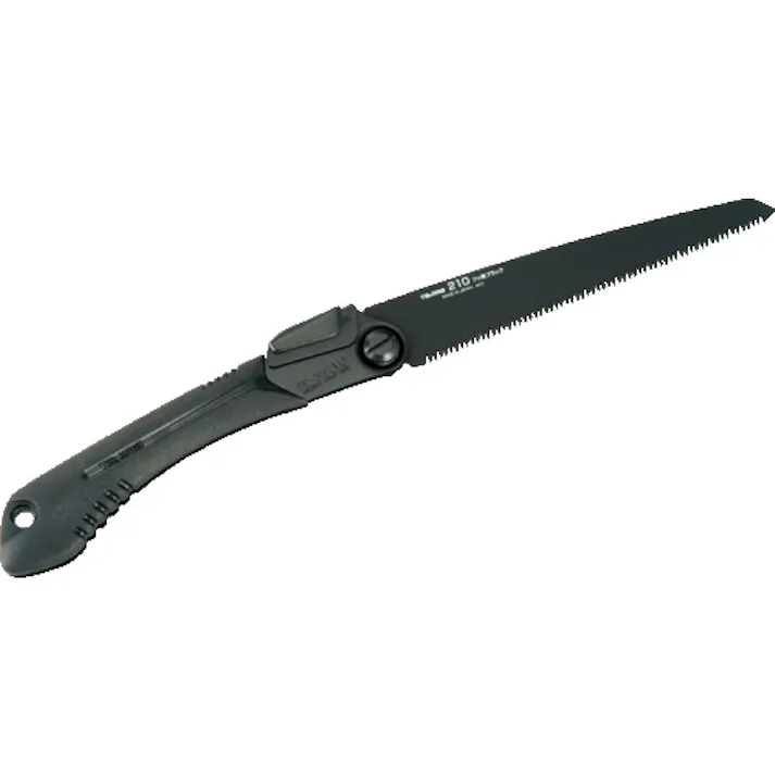 【CAINZ-DASH】TJMデザイン G-SAW折込厚刃210 フッ素ブラック 替刃式 GK-A210FB【別送品】