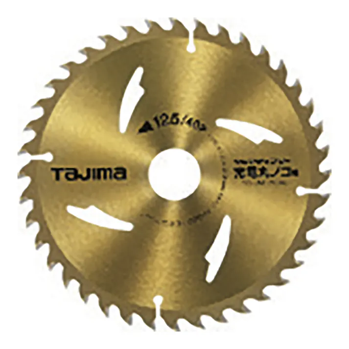 タジマ TAJIMA TJMデザイン チップソー充電丸鋸用 125-24P TC-JM12540