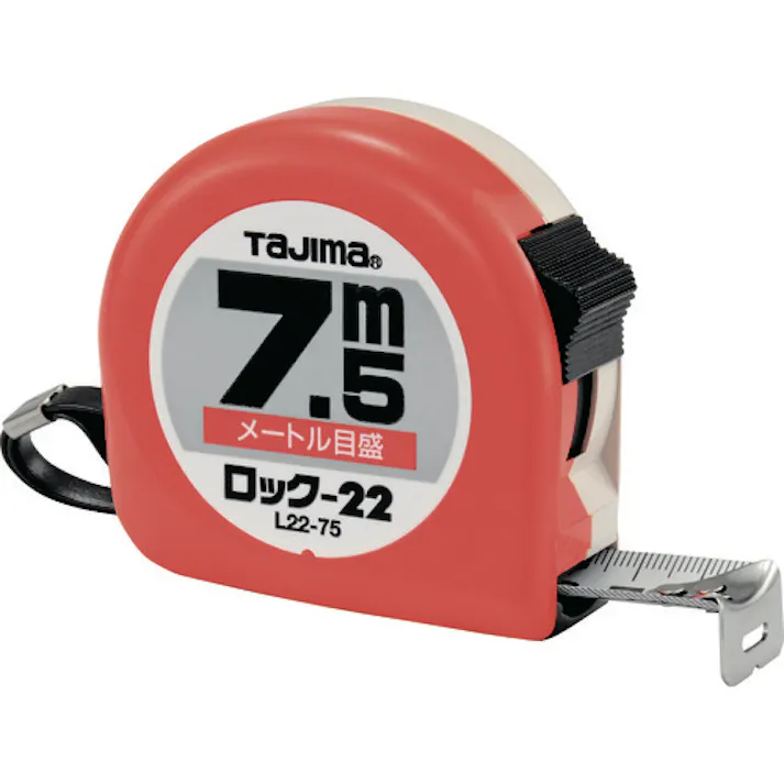 【CAINZ-DASH】TJMデザイン ロック-22 7.5m メートル目盛 ブリスター L22-75BL【別送品】