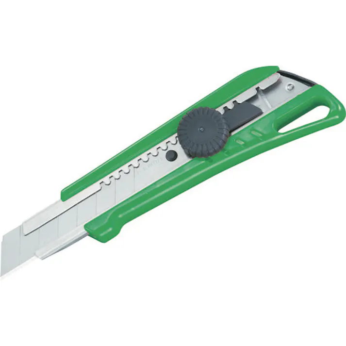 【CAINZ-DASH】TJMデザイン カッターナイフ 内蔵ネジプロ(緑) LC521GBL【別送品】