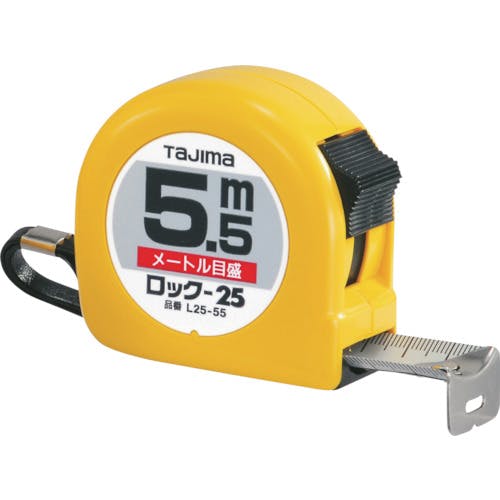 TJMデザイン ロックー25 5.5m メートル目盛 紙函 L25-55 コンベックス(ベルトホルダー付タイプ) TJMデザイン ロックー25 5.5m メートル目盛 紙函 L25-55 コンベックス(ベルトホルダー付タイプ)