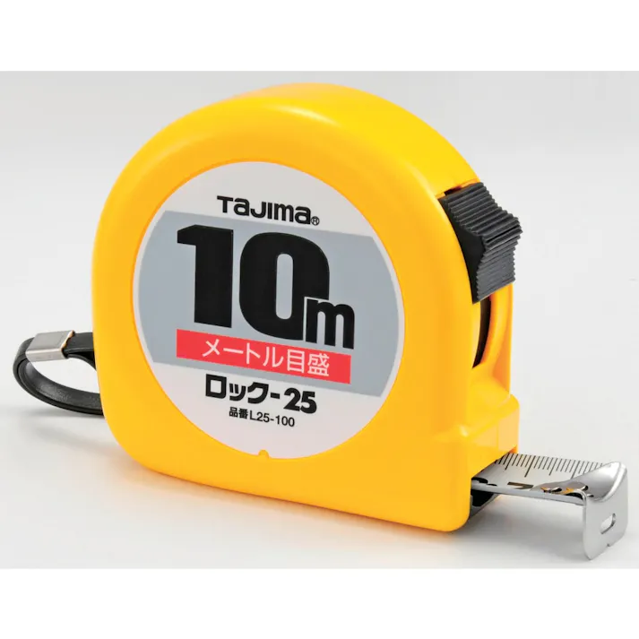 タジマ TAJIMA TJMデザイン ロック25 10m メートル目盛 ブリスター L25-100BL