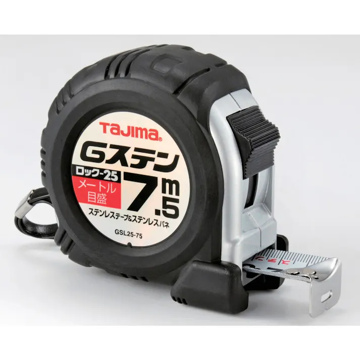 タジマ TAJIMA TJMデザイン Gステンロック25 7.5m メートル目盛 ブリスター GSL25-75BL
