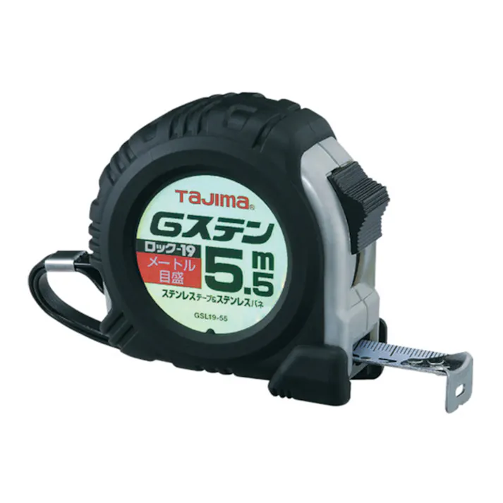 タジマ TAJIMA TJMデザイン Gステンロックー19 5.5m メートル目盛 GSL1955BL
