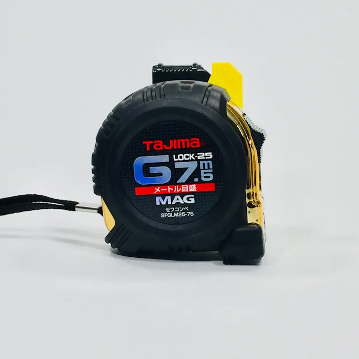 TAJIMA TJMデザイン Gロック 25mm幅7.5m セフマグ メートル目盛 ブリスター SFGLM25-75BL