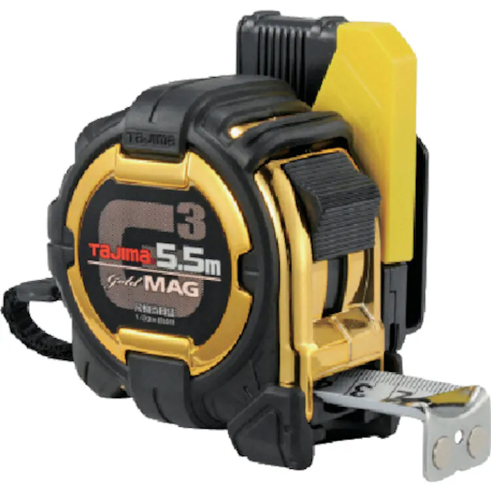 【CAINZ-DASH】TJMデザイン コンベックス セフコンベG3ゴールドロックマグ爪25 5.5m 尺相当目盛付 SFG3GLM25-55SBL【別送品】