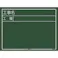 【CAINZ-DASH】TJMデザイン 工事黒板 横03型 「工事名 工種」 KB6-Y03【別送品】