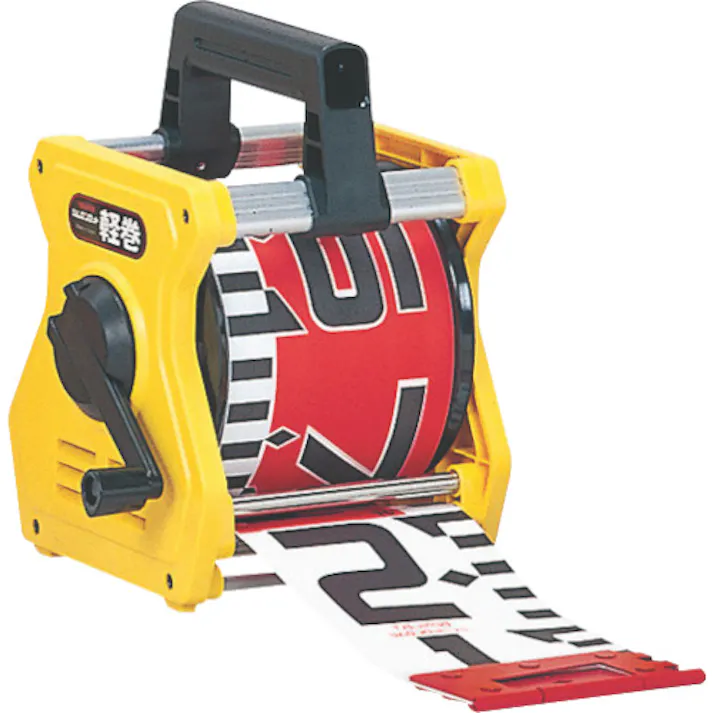 【CAINZ-DASH】TJMデザイン シムロンロッド軽巻(スタンド付テープロッド)幅100mm 長さ20m KM10-20K【別送品】