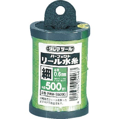 【CAINZ-DASH】ＴＪＭデザイン パーフェクトリール水糸　蛍光グリーン／細 PRM-S500G【別送品】
