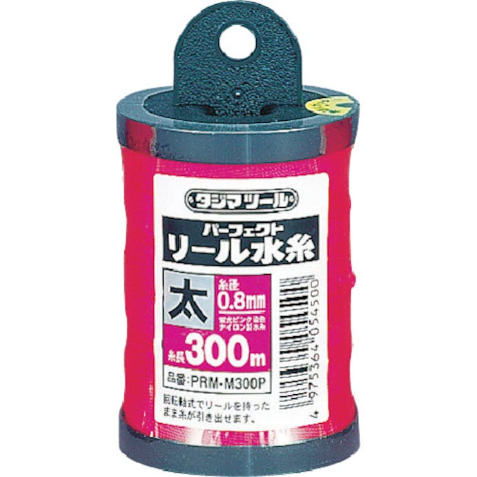 【CAINZ-DASH】ＴＪＭデザイン パーフェクトリール水糸　蛍光ピンク／太 PRM-M300P【別送品】