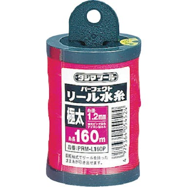 【CAINZ-DASH】ＴＪＭデザイン パーフェクトリール水糸　蛍光ピンク／極太 PRM-L160P【別送品】