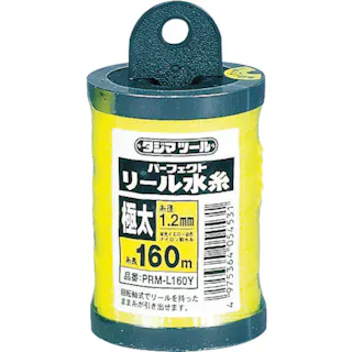 【CAINZ-DASH】TJMデザイン パーフェクトリール水糸 蛍光イエロー/極太 PRM-L160Y【別送品】