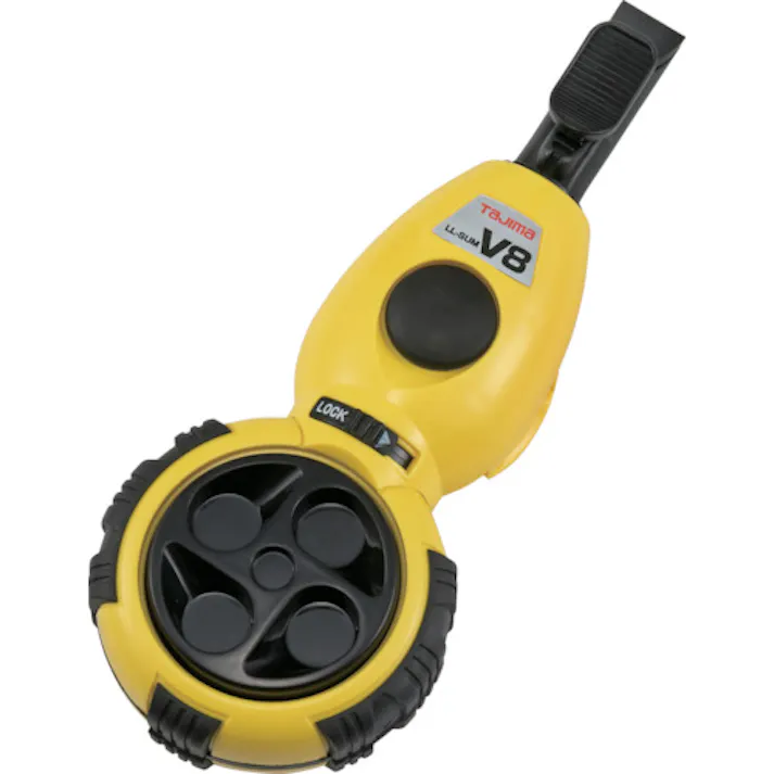 【CAINZ-DASH】TJMデザイン エルライン墨つぼV8鶴首 イエロー LL-SUMV8T-Y【別送品】