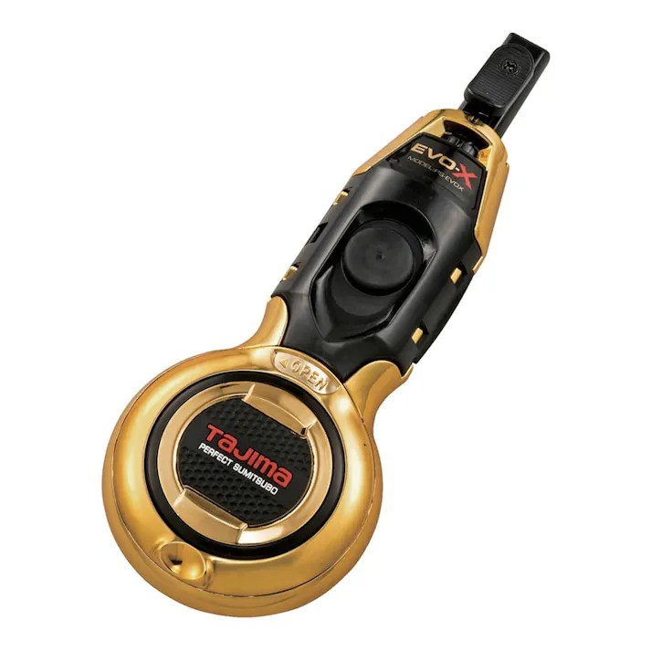 タジマ TAJIMA TJMデザイン パーフェクト墨つぼ EVO-X 剛糸・細糸 S PS-EVOX-S