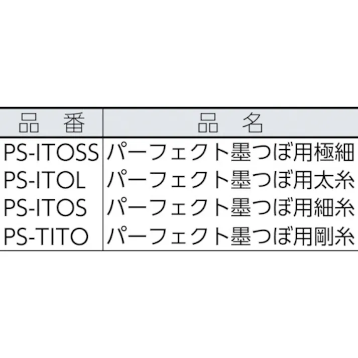 【CAINZ-DASH】TJMデザイン パーフェクト墨つぼ用極細糸 0.4mm×30m PS-ITOSS【別送品】