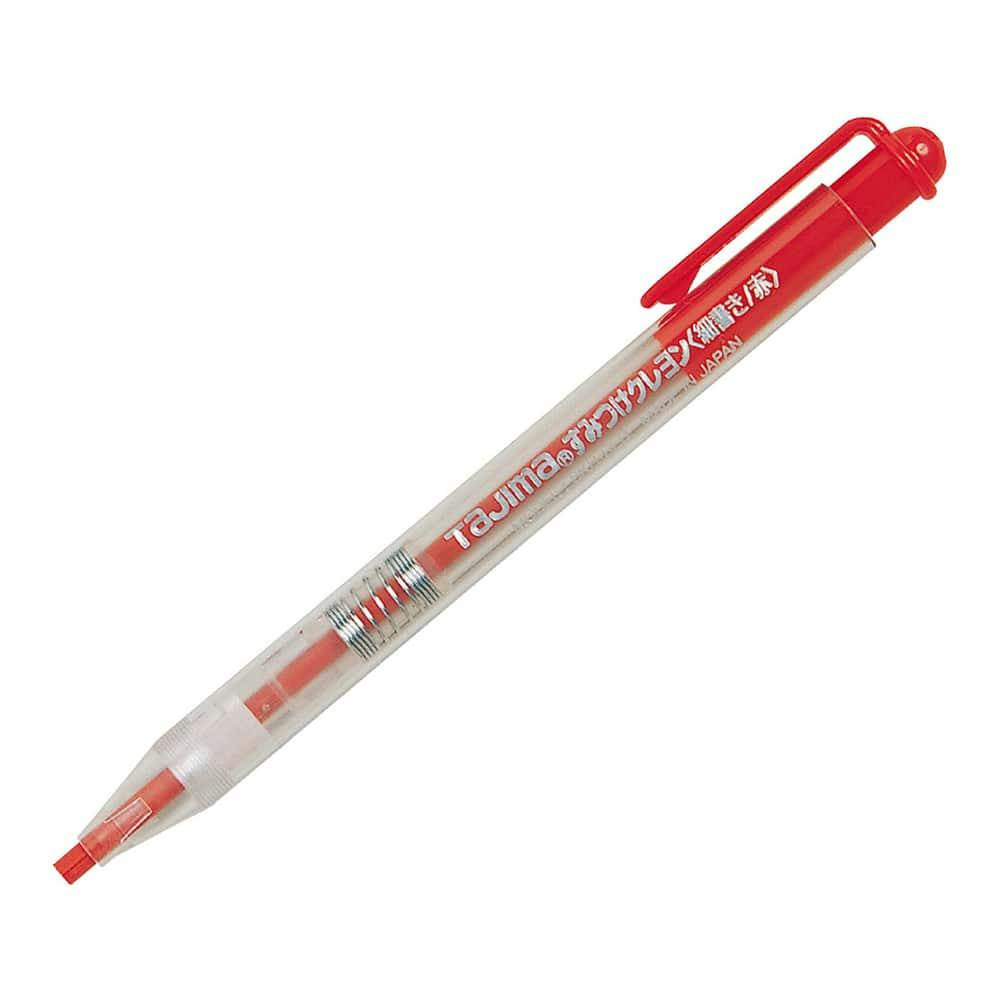 タジマ TAJIMA TJMデザイン すみつけクレヨン細書き 赤 SKH-RED チョーク・基準出し タジマ TAJIMA TJMデザイン すみつけクレヨン細書き 赤 SKH-RED チョーク・基準出し