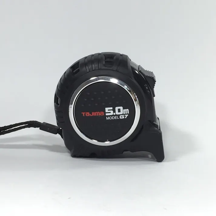 タジマ TAJIMA TJMデザイン G7ロック25 5.0m メートル目盛 黒/黒 G7L2550