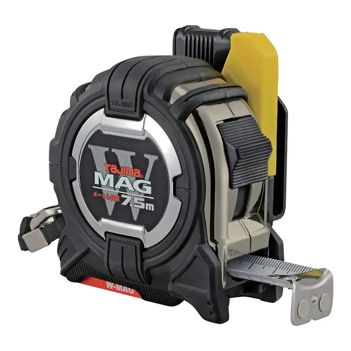 タジマ TAJIMA TJMデザイン セフG3ゴールドダブルマグ25 7.5m メートル目盛 CWM3S2575