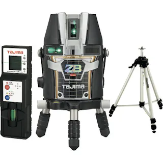 【CAINZ-DASH】TJMデザイン レーザー墨出器 ZERO BLUE リチウムーKJY 受光器・三脚セット ZEROBL-KJYSET【別送品】