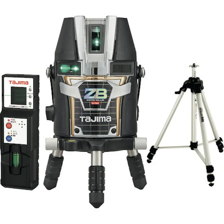 【CAINZ-DASH】TJMデザイン レーザー墨出し器 ZERO BLUE リチウムーKYR 受光器・三脚セット ZEROBL-KYRSET【別送品】