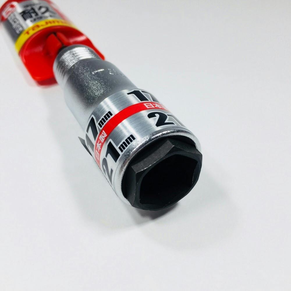 タジマ TAJIMA TJMデザイン 耐久ソケット ダブル 17×21mm 6角 TSK