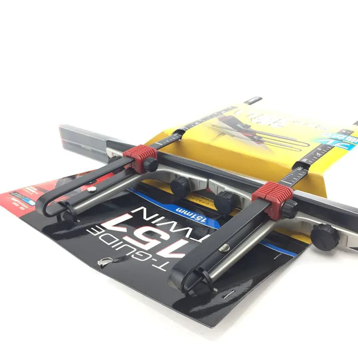 タジマ TAJIMA TJMデザイン 丸鋸ガイド TガイドHDツイン151 マグネシウム TG-HDT151M