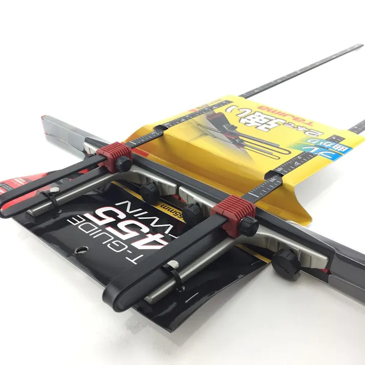 タジマ TAJIMA TJMデザイン 丸鋸ガイド TガイドHDツイン455 マグネシウム TG-HDT455M