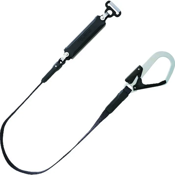 タジマ TAJIMA TJMデザイン 胴ベルト用ランヤード 平ロープ A環L1 B1FR150-AL1BK