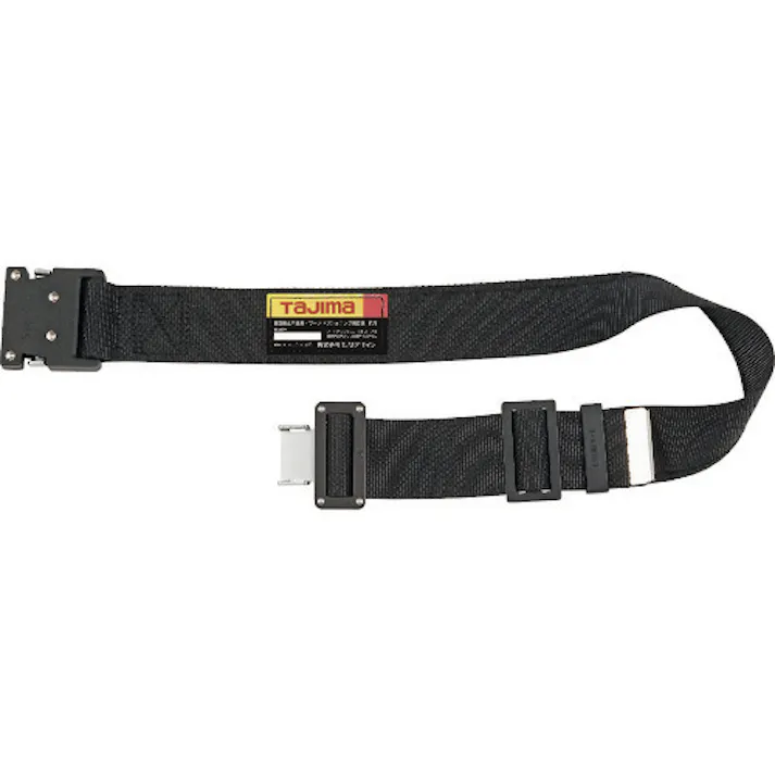 【CAINZ-DASH】TJMデザイン 胴ベルト アルミワンタッチ黒バックル カーブ 黒 Sサイズ BWBCS110-BK【別送品】